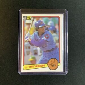 1983 Donruss #277 Ryne Sandberg RC Card Rookie / Chicago Cubs